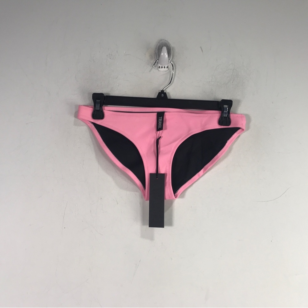 Triangl Normal Shape Bikini Swim Bottom, Women's Size XS - Pink